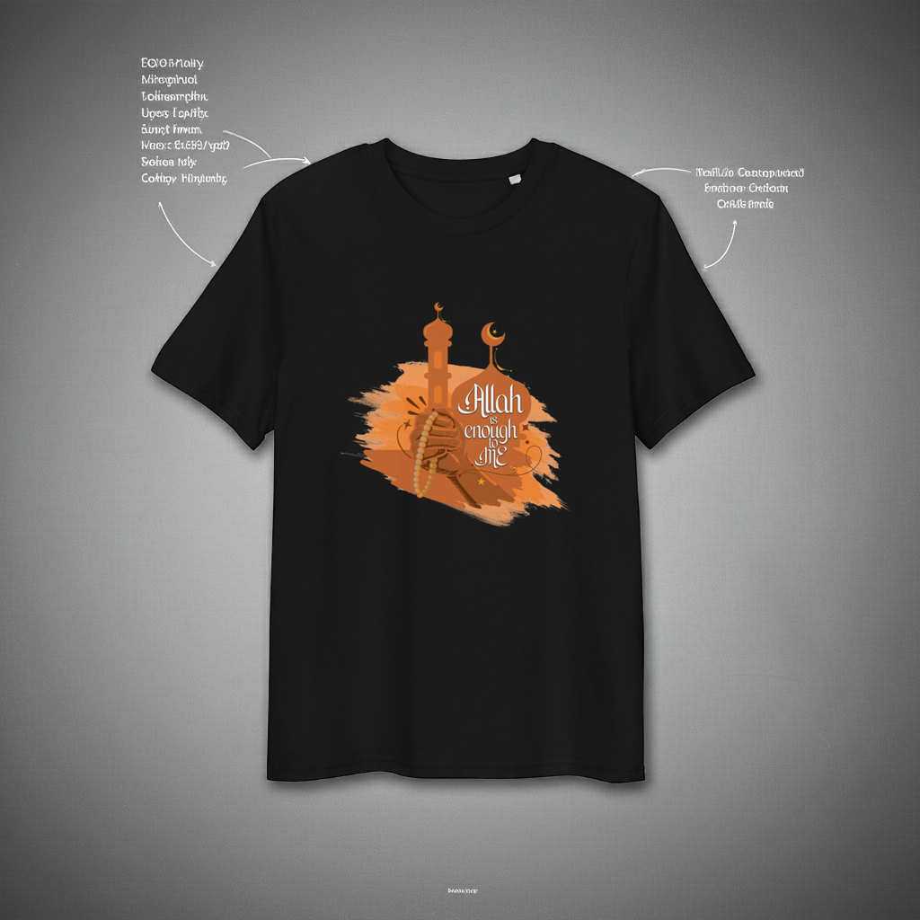 Eco-Friendly Spiritual Organic Cotton T-Shirt